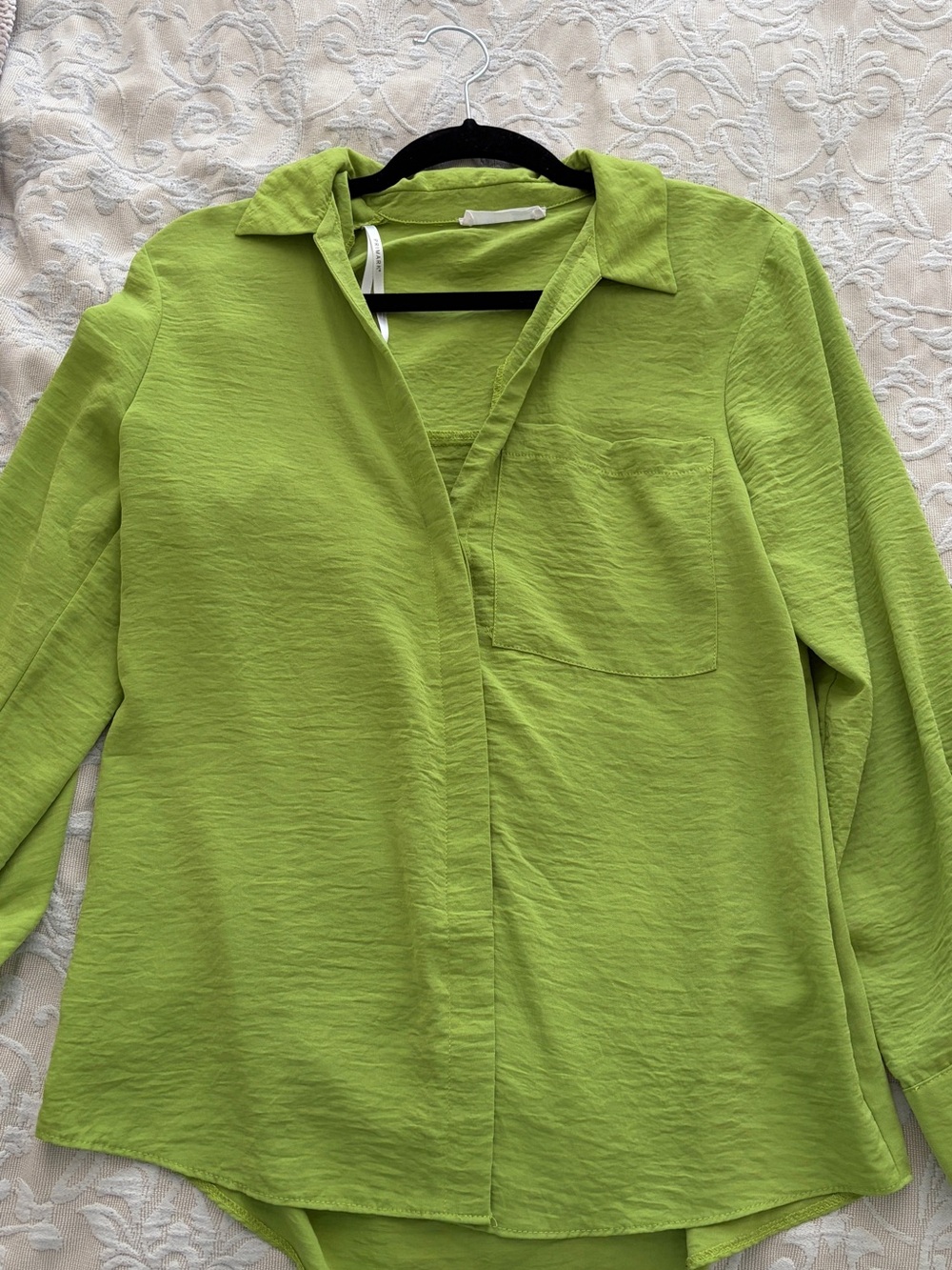 Green Women’s Button Down